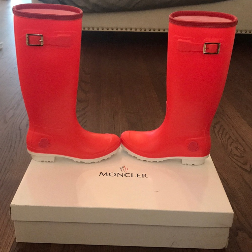 Authentic Moncler Rain Boots
